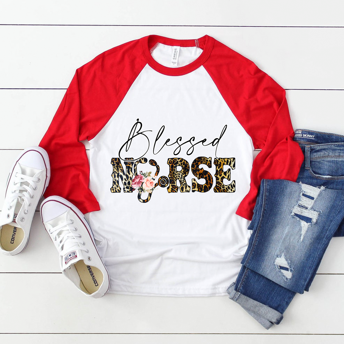 Blessed nurse sublimation design