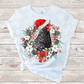 Christmas chicken sublimation design