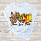 Peace love fall sublimation design