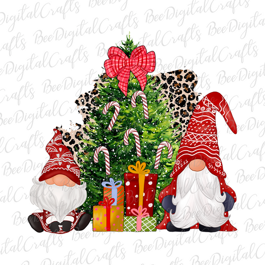 Christmas gnome sublimation design