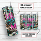 Good taste in music bad taste in men 20 oz skinny tumbler sublimation design