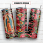 Mama 20 oz skinny tumbler sublimation design