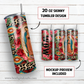 Mom 20 oz skinny tumbler sublimation design