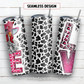 Love chicken 20 oz skinny tumbler sublimation design