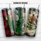 San Judas Tadeo 20 oz skinny tumbler sublimation design