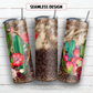 Cactus 20 oz skinny tumbler sublimation design