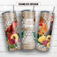 Chicken trio 20 oz skinny tumbler sublimation design