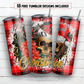 Just a girl who loves Christmas 20 oz skinny tumbler sublimation design