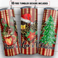 Christmas 20 and 30 oz skinny tumbler sublimation design