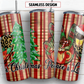 Christmas 20 and 30 oz skinny tumbler sublimation design