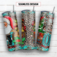 Ho ho Santa 20 oz skinny tumbler sublimation design