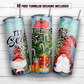 Tis the season 20 oz skinny tumbler sublimation design