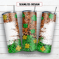 St. Patrick name 20 oz skinny tumbler sublimation design