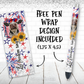 Let freedom ring 20 oz skinny tumbler sublimation design