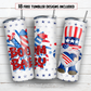 Boom baby America 20 oz skinny tumbler sublimation design