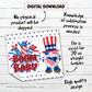 Boom baby America 20 oz skinny tumbler sublimation design